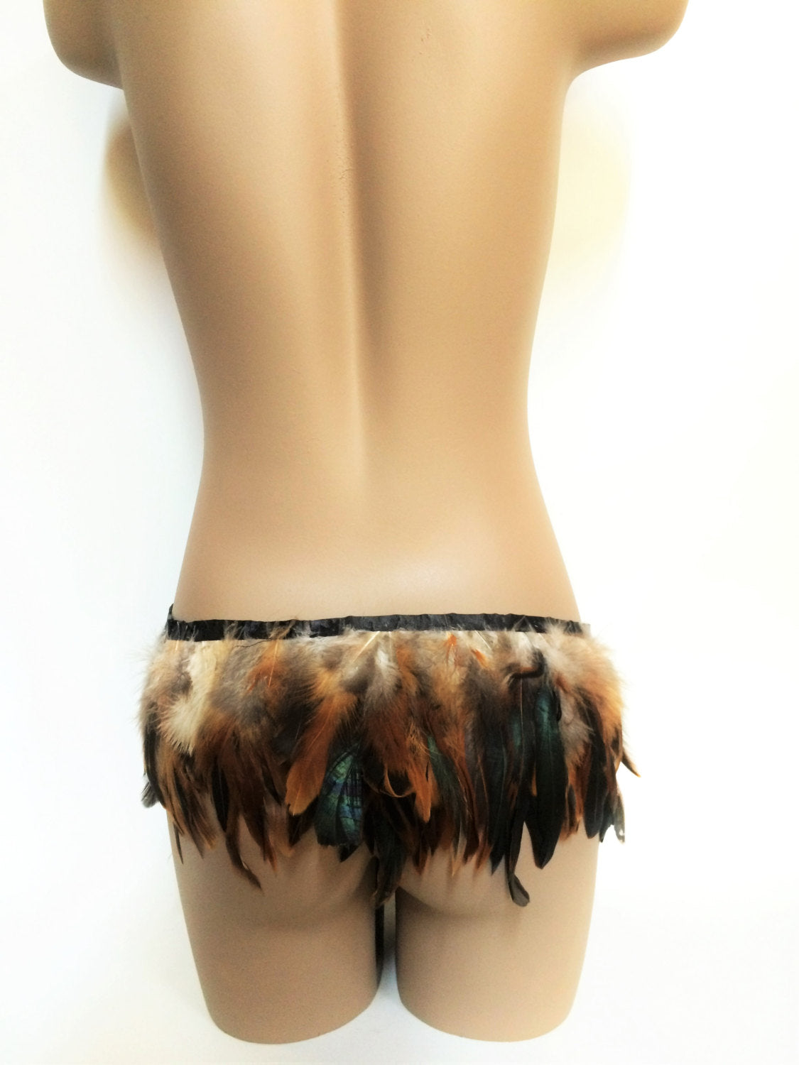 Feather Skirt - burningbabeclothingco
