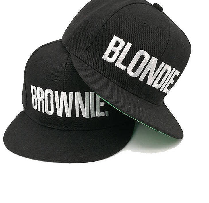 Blondie & Brownie Friendship Hats - burningbabeclothingco